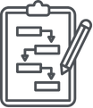 Ícone Planejamento Estratégico de Melhorias
